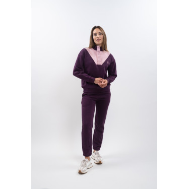 Sweater Harcour Ambre Vijg / lichtroze Sweater Harcour Ambre Vijg / lichtroze