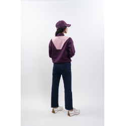 Sweater Harcour Ambre Vijg / lichtroze Sweater Harcour Ambre Vijg / lichtroze