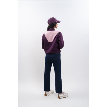 Sweater Harcour Ambre Vijg / lichtroze Sweater Harcour Ambre Vijg / lichtroze