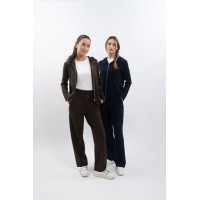 Sweat met rits in tricot Harcour Amelie Cacao Bruin Sweat met rits in tricot Harcour Amelie Cacao Bruin