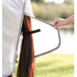 Vliegendeken Horseware Amigo Bug Rug Pony Zilver / titaniumgrijs / zilver Vliegendeken Horseware Amigo Bug Rug Pony Zilver / titaniumgrijs / zilver