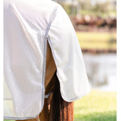 Vliegendeken Horseware Amigo Bug Rug Pony Zilver / titaniumgrijs / zilver Vliegendeken Horseware Amigo Bug Rug Pony Zilver / titaniumgrijs / zilver