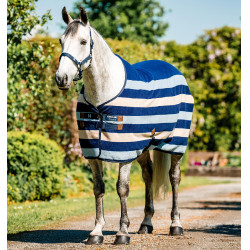 Horseware Newmarket Poney Fleece Cooler polar deken Marine witney Marineblauw Horseware Newmarket Poney Fleece Cooler polar deken Marine witney Marineblauw