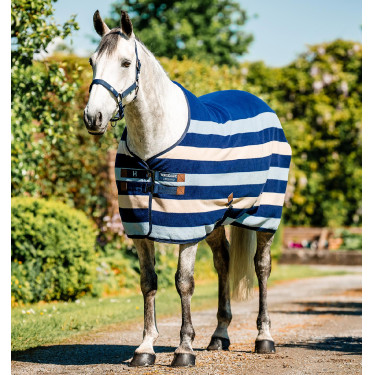 Horseware Newmarket Poney Fleece Cooler polar deken Marine witney Marineblauw Horseware Newmarket Poney Fleece Cooler polar deken Marine witney Marineblauw