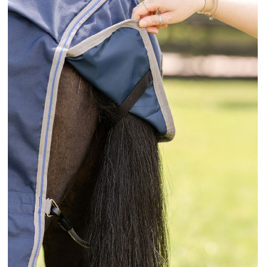 Horseware Rhino Pony Turnout 100g deken Zwart / titaniumgrijs / klassiek blauw Horseware Rhino Pony Turnout 100g deken Zwart / titaniumgrijs / klassiek blauw