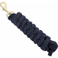 Gevlochten Amerikaanse teugel T de T Marineblauw