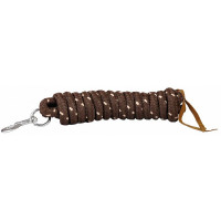 Longe voor ethologisch werk T de T Bruin / beige 14 mm