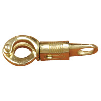 Anti-paniek musketonhaak T van T Vernikkeld staal Zilver