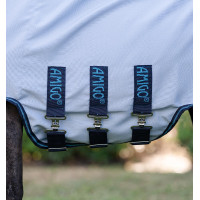 Horseware deken met onverscheurbare hals Amigo voor mini Krijt / marine / roze Wit Horseware deken met onverscheurbare hals Amigo voor mini Krijt / marine / roze Wit