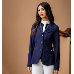Wedstrijdjas Horseware dames Motion Lite Schaduw van de nacht Blauw