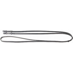 Glad leren teugels T de T Zwart