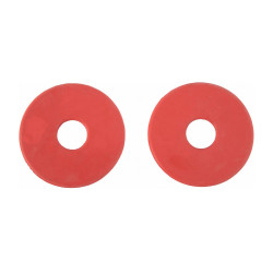 Rubberen bitringen T van T Rood