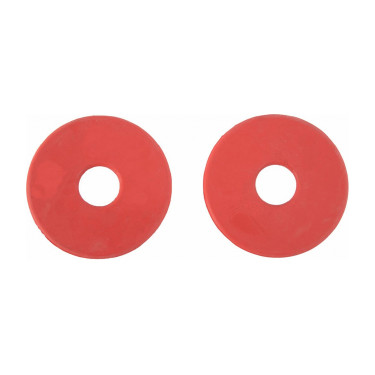 Rubberen bitringen T van T Rood