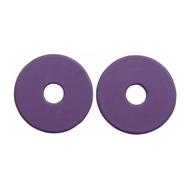 Rondelles de mors en caoutchouc T de T Violet