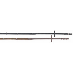 Teugels canvas met T-stoppers T de T Teugels canvas met T-stoppers T de T
