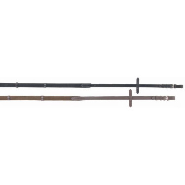 Teugels canvas met T-stoppers T de T Teugels canvas met T-stoppers T de T