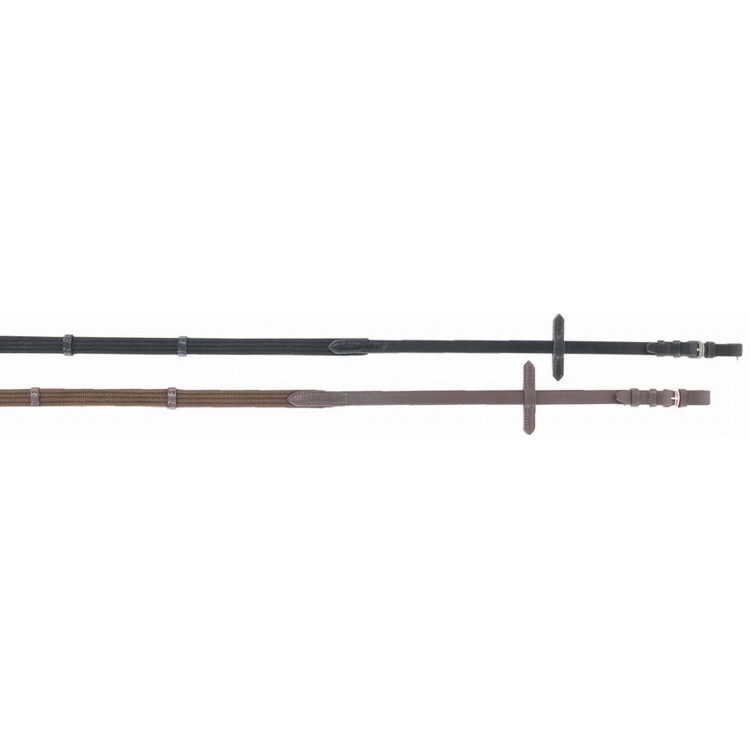 Teugels canvas met T-stoppers T de T Teugels canvas met T-stoppers T de T