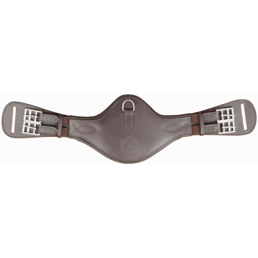 Leren dressuursingel T de T Donker Havana Bruin