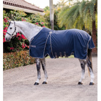 Boxdeken Horseware Rambo Optimo 0g Marine / onweer / zilvergrijs