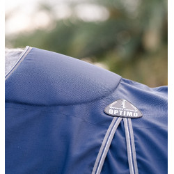 Boxdeken Horseware Rambo Optimo 0g Marine / onweer / zilvergrijs Marineblauw Boxdeken Horseware Rambo Optimo 0g Marine / onweer / zilvergrijs Marineblauw
