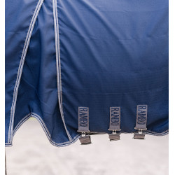 Boxdeken Horseware Rambo Optimo 0g Marine / onweer / zilvergrijs Marineblauw Boxdeken Horseware Rambo Optimo 0g Marine / onweer / zilvergrijs Marineblauw