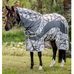 Vliegenmasker Horseware Amigo CamoFly 0g Camofly print / grijs
