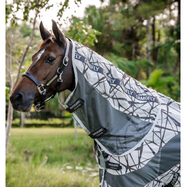 Vliegenmasker Horseware Amigo CamoFly 0g Camofly print / grijs Vliegenmasker Horseware Amigo CamoFly 0g Camofly print / grijs