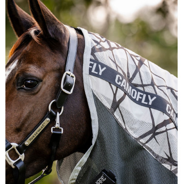 Vliegenmasker Horseware Amigo CamoFly 0g Camofly print / grijs Vliegenmasker Horseware Amigo CamoFly 0g Camofly print / grijs