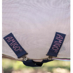 Vliegendeken Horseware Amigo Bug Rug Petite 0g Zilver / citroen / marine / roze / blauw Vliegendeken Horseware Amigo Bug Rug Petite 0g Zilver / citroen / marine / roze / blauw