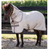 Vliegendeken Horseware Amigo Bug Rug Petite 0g Hemelsblauw / zwart Vliegendeken Horseware Amigo Bug Rug Petite 0g Hemelsblauw / zwart
