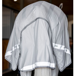 Uitrijdeken Horseware anti-vliegen Fluo Amigo Flyrider 0g Zilver / titaniumgrijs / zilver