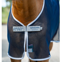 Droogdeken Net Horseware Amigo 0g Marine / titaangrijs / zilver Marineblauw