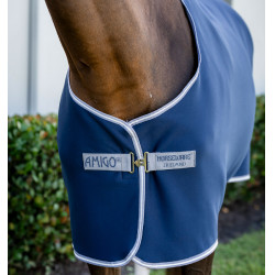 Droogdeken Horseware Amigo Jersey 0g Marine / titaangrijs / zilver Marineblauw