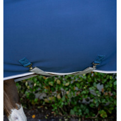 Droogdeken Horseware Amigo Jersey 0g Marine / titaangrijs / zilver Marineblauw