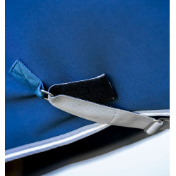 Droogdeken Horseware Amigo Jersey 0g Marine / titaangrijs / zilver Marineblauw