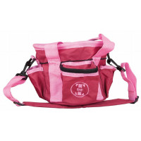 Poetskoffer klein model T de T Bordeaux / roze