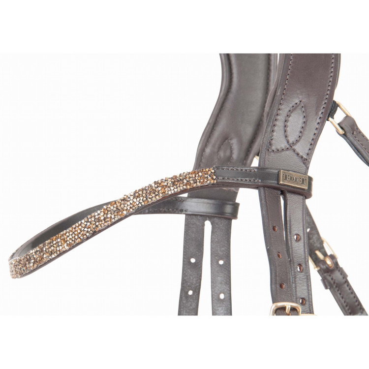 Anatomisch kopstuk Hopper T de T met strass Anatomisch kopstuk Hopper T de T met strass