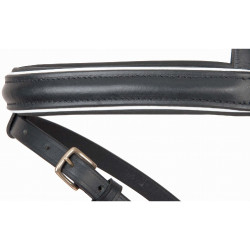 Anatomische hoofdstel Velazquez T de T Zwart / wit