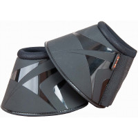 Neopreen klittenband klokjes PVC schaal T van T Zwart Neopreen klittenband klokjes PVC schaal T van T Zwart