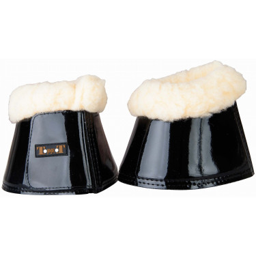 Cloches vernies mouton T de T Noir