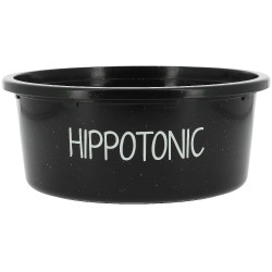 Stalvoerbak 5L Hippotonic Glitter Zwart Stalvoerbak 5L Hippotonic Glitter Zwart
