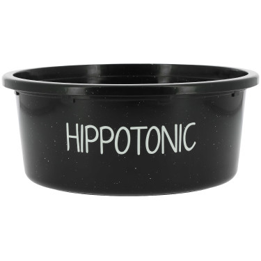 Stalvoerbak 5L Hippotonic Glitter Zwart Stalvoerbak 5L Hippotonic Glitter Zwart