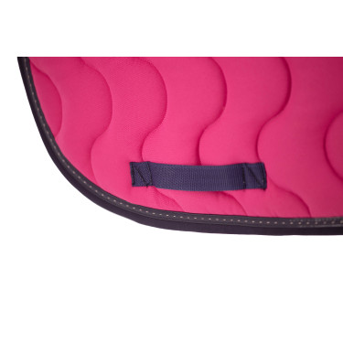 Zadeldek Pénélope Classique Fuchsia / marineblauw Roze