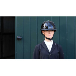 Afneembare rand voor Lami-Cell Glossy helm Zwart