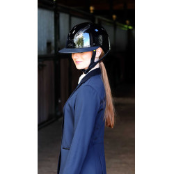 Afneembare rand voor Lami-Cell Glossy helm Zwart