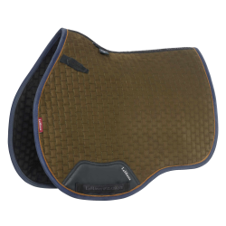 LeMieux Suede GP Vierkant Zadeldek Alpine Bruin