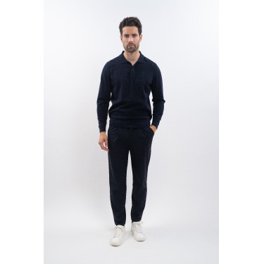 Polo Harcour Ange Marine Marineblauw