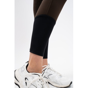 Fleece paardrijbroek Harcour Jaipur Cacao Bruin