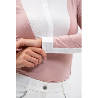 Wedstrijdpolo Harcour Stella dames Pioenroos Roze