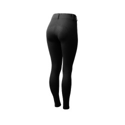 Winterlegging dames met volledige grip Horze Dea Zwart